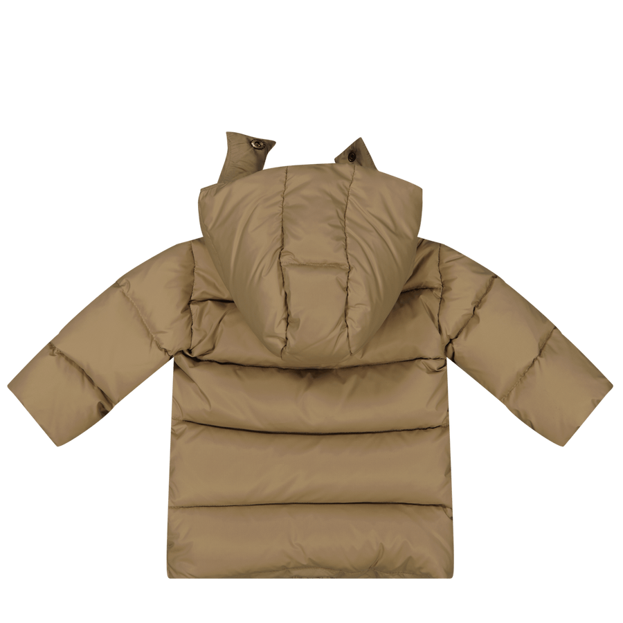 Fendi Baby Unisex Jas Camel