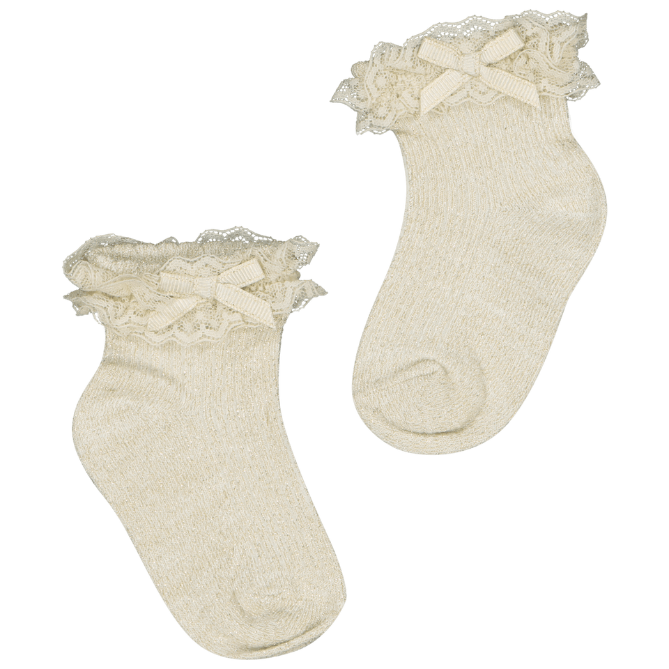 Mayoral Baby Meisjes Sokjes Beige 0 mnd