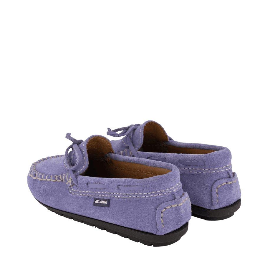 Atlanta Mocassin Kinder Meisjes Schoenen Lila