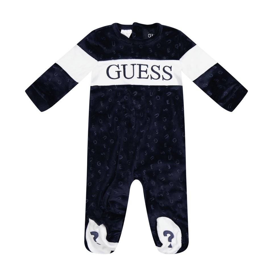 Guess Baby Boys Bodysuit Navy