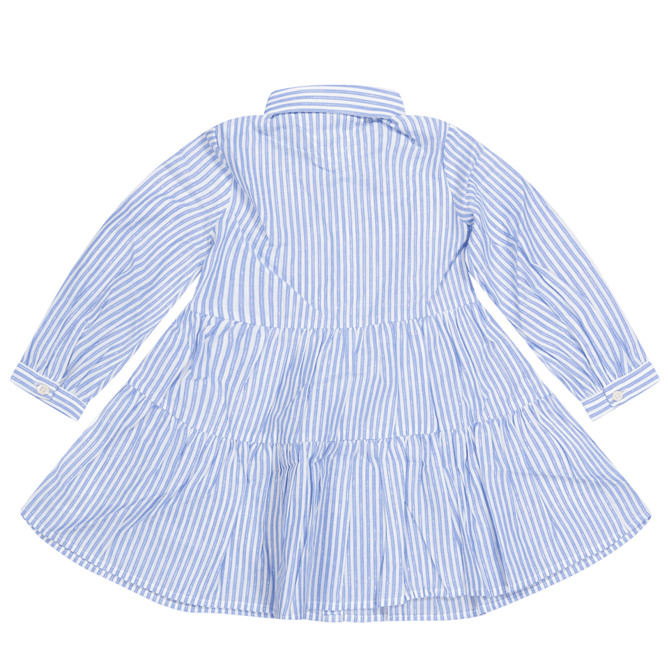 Tommy Hilfiger Baby Girls Dress Light Blue