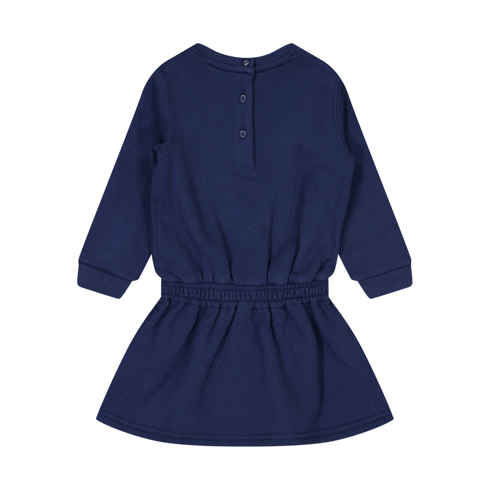 Ralph Lauren Baby Girls Dress Navy