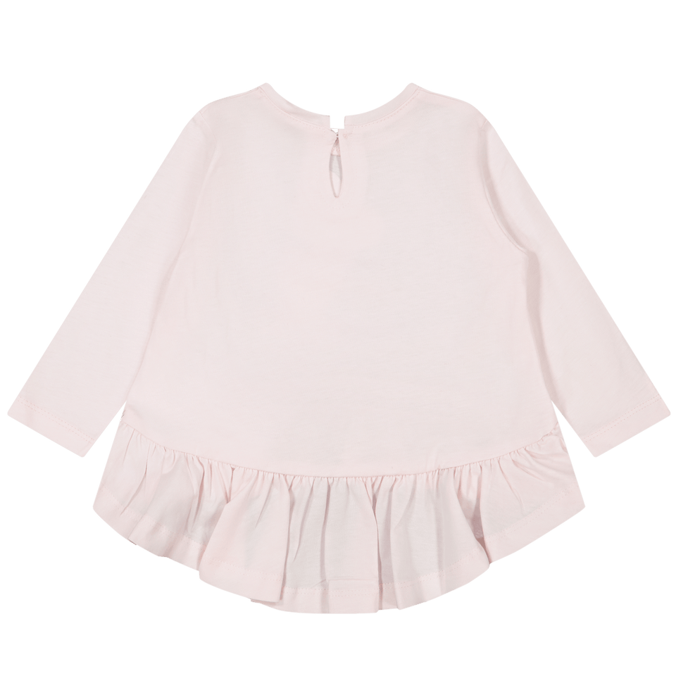 MonnaLisa Baby Girls Tunics Light Pink