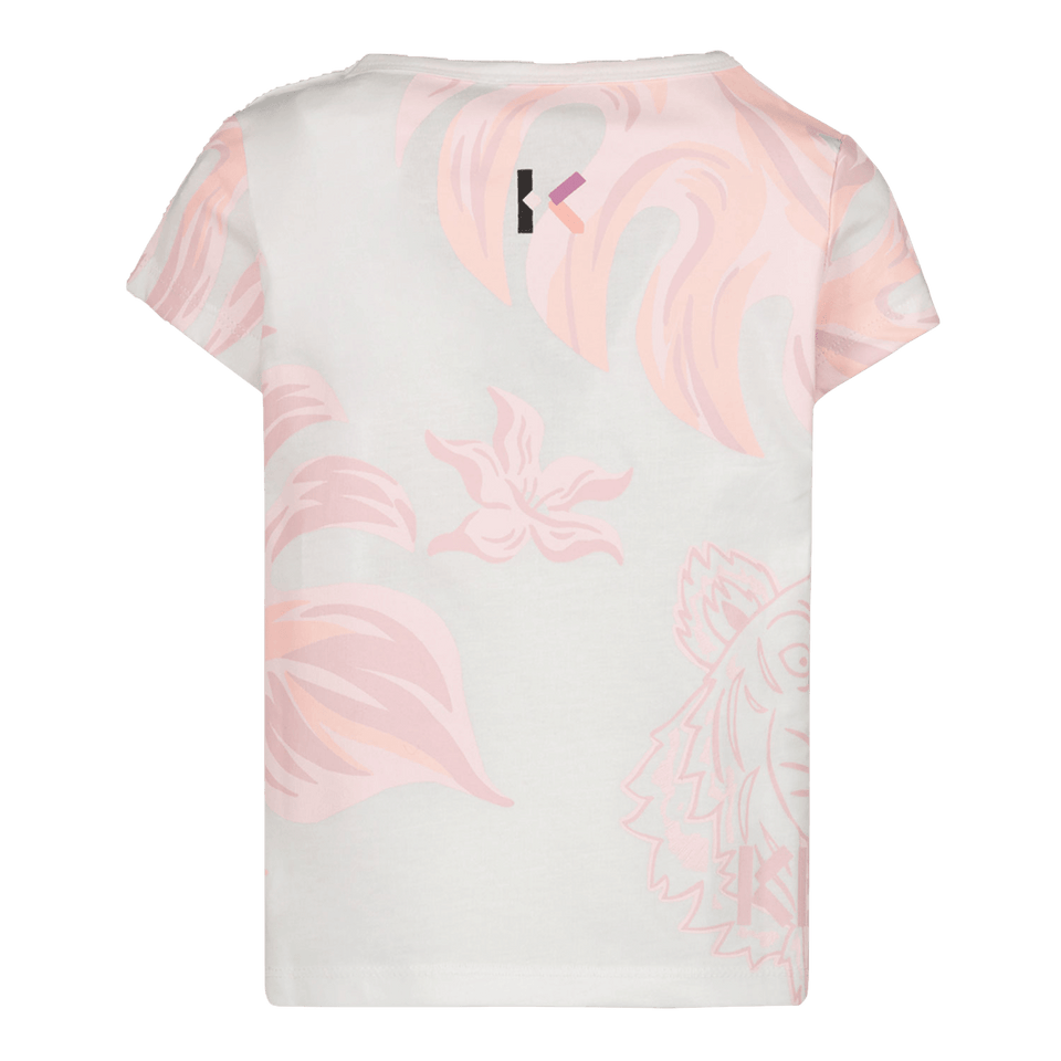Kenzo kids Baby Girls T-Shirt White