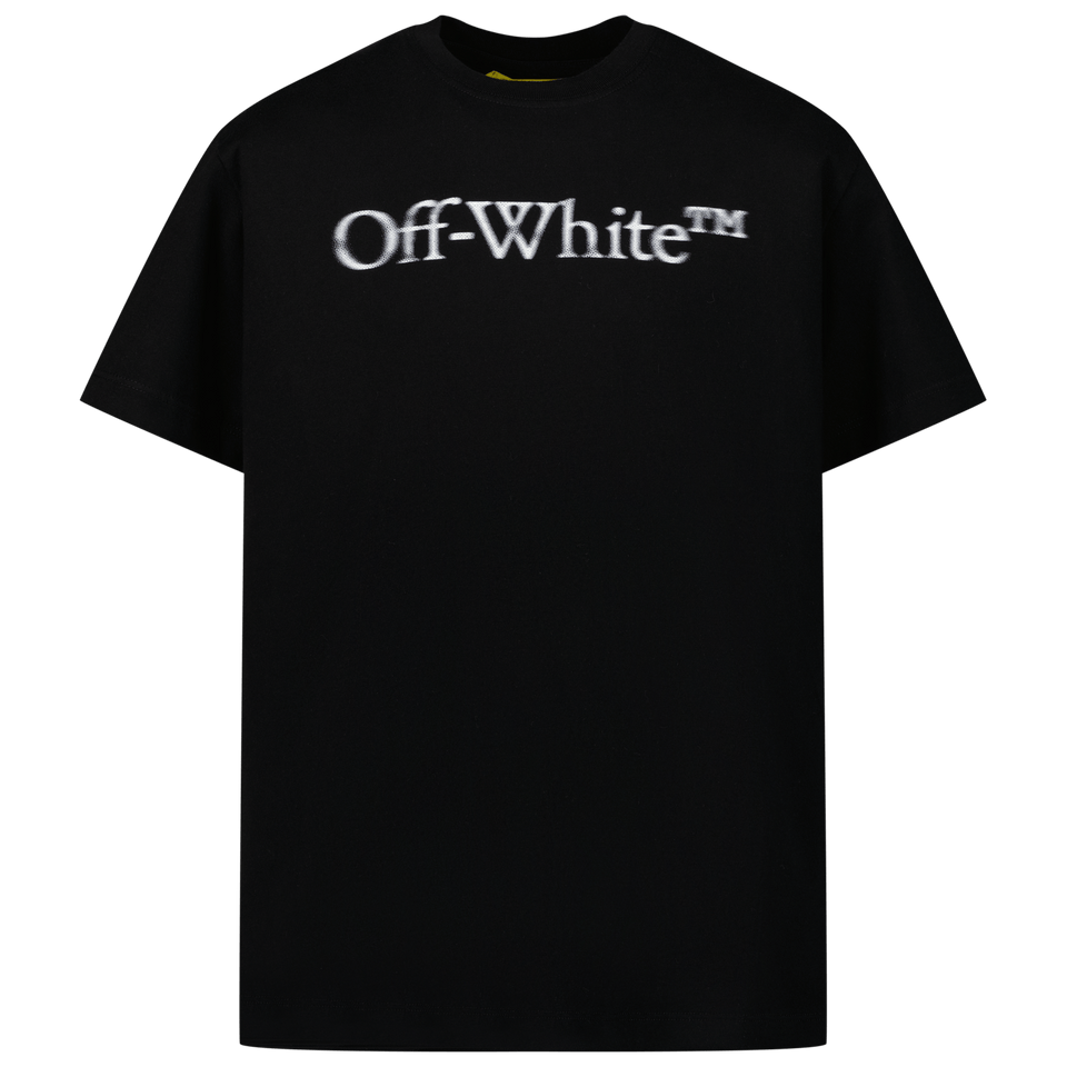 Off-White Kids Boys T-Shirt Black