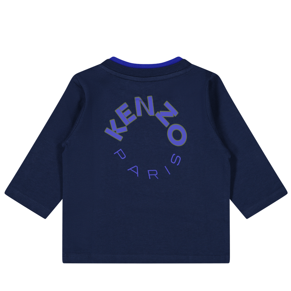 Kenzo kids Baby Boys T-Shirt Navy