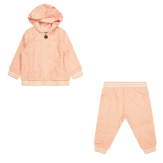 Moschino Baby Unisex Jogsuit Light Pink