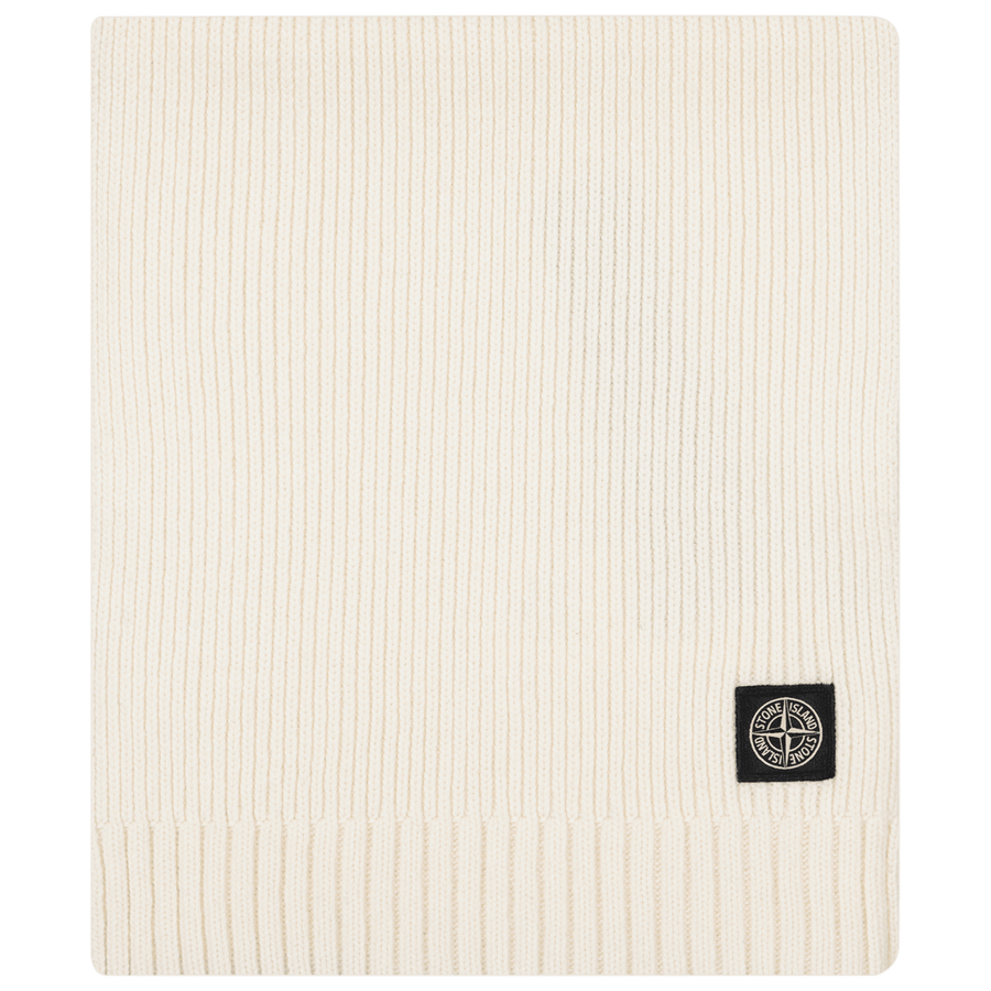 Stone Island Boys Scarf Off-White