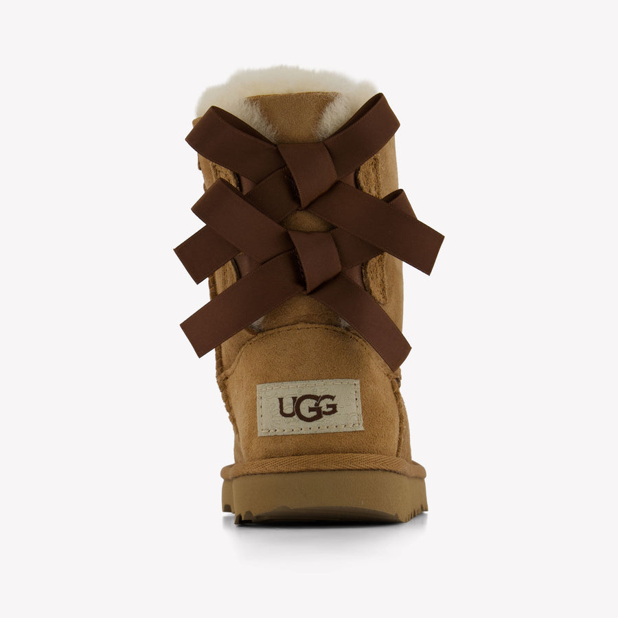 UGG Bailey Bow Kinder Meisjes Laarzen In Camel