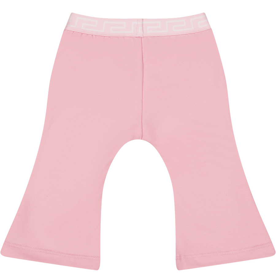 Versace Baby Meisjes Broekje Licht Roze