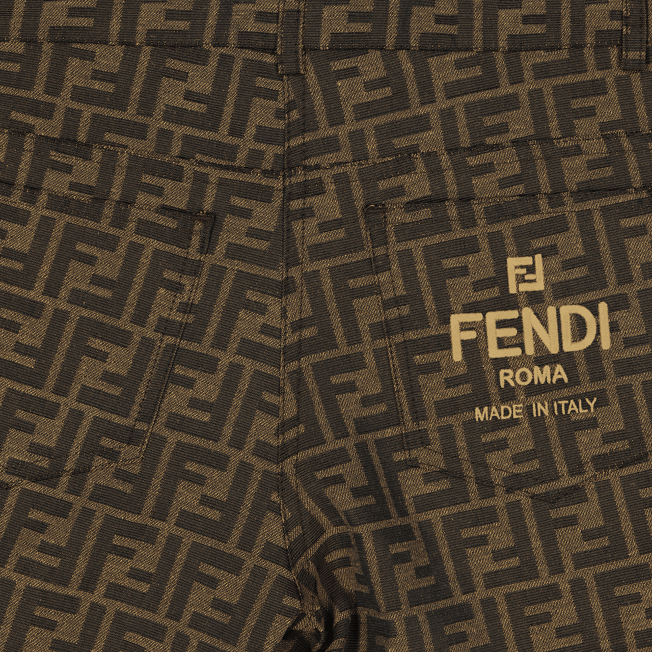 Fendi Kinder Meisjes Shorts Bruin