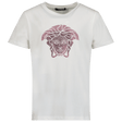 Versace Kinder Meisjes T-Shirt Wit 4Y