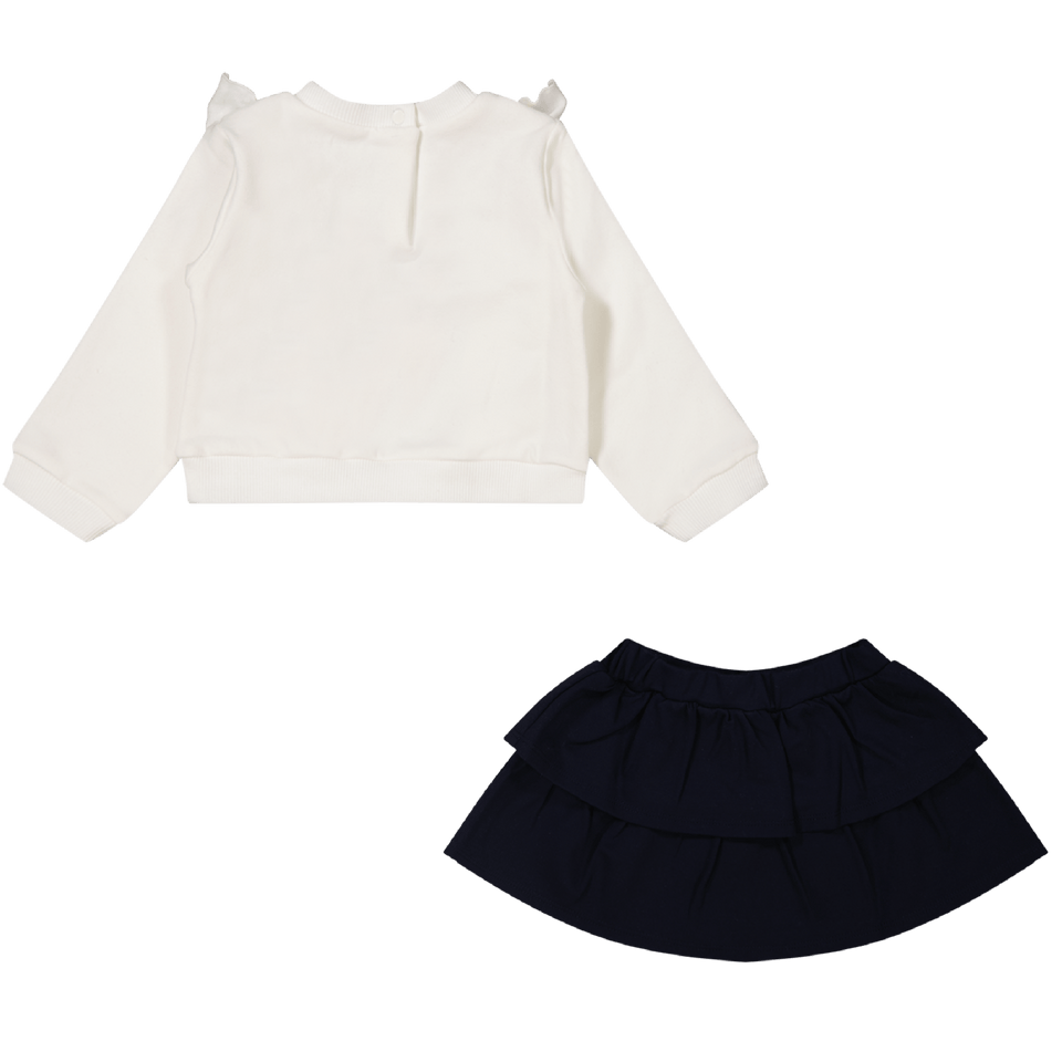 Liu Jo Baby Girls Set Off White