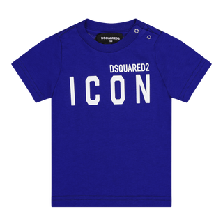 Dsquared2 Baby Unisex T-Shirt Cobalt Blue
