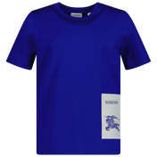 Burberry Children's Boys T Shirt Cobalt Blue