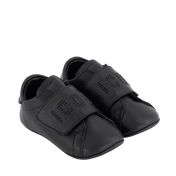 Dsquared2 bebek unisex spor ayakkabılar siyah