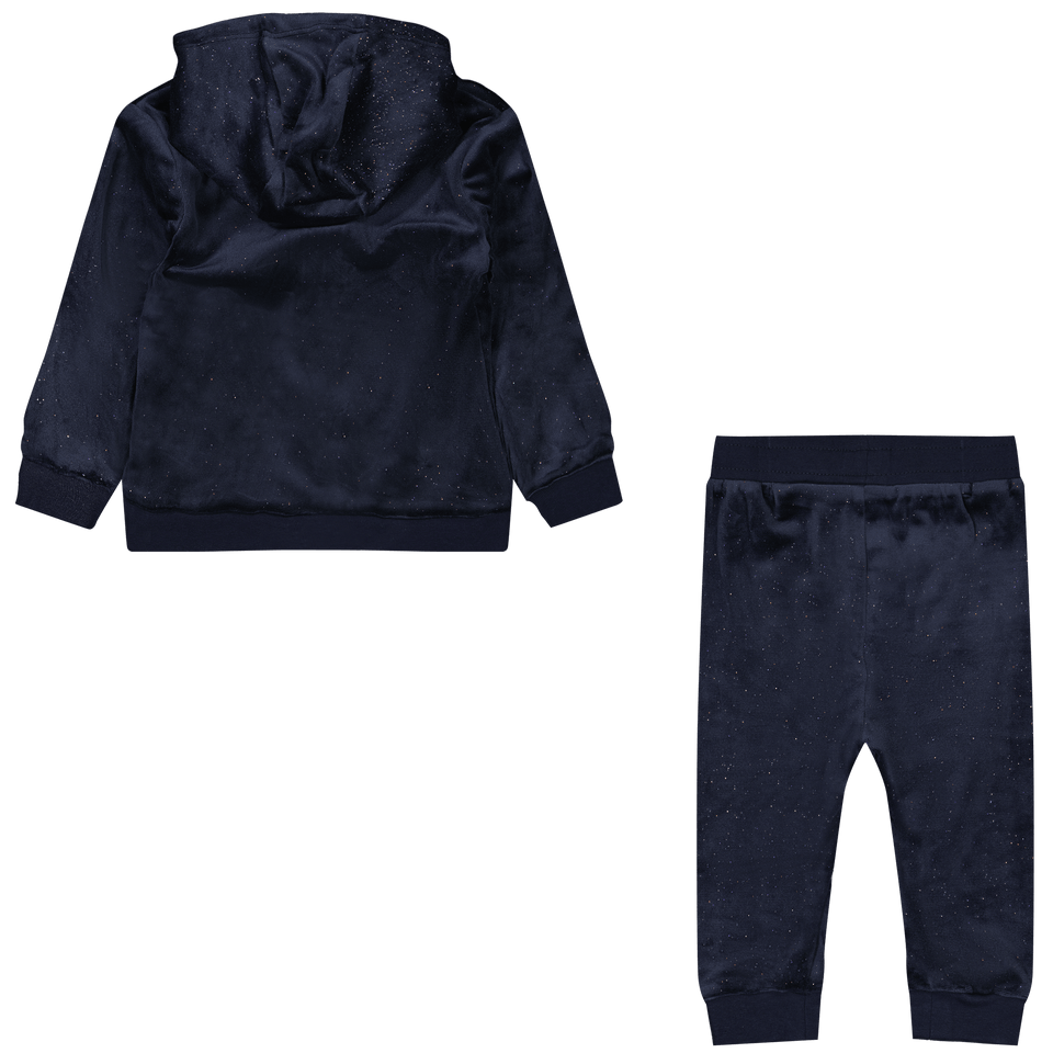 Juicy Couture Baby Girls Jogsuit Navy