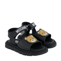 Moschino Kinder Jongens Sandalen Zwart