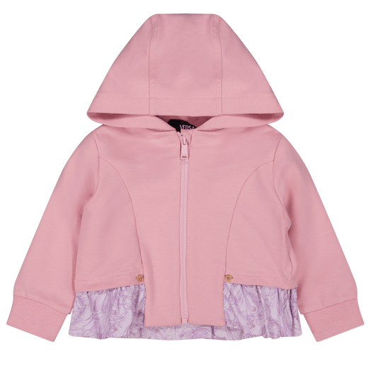 Versace Baby Girls Cardigan Pink