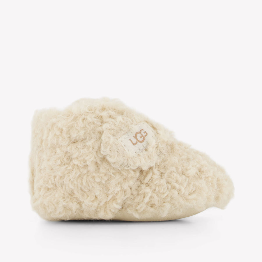UGG Bixbee Curly Baby Unisex Shoes in Light Beige