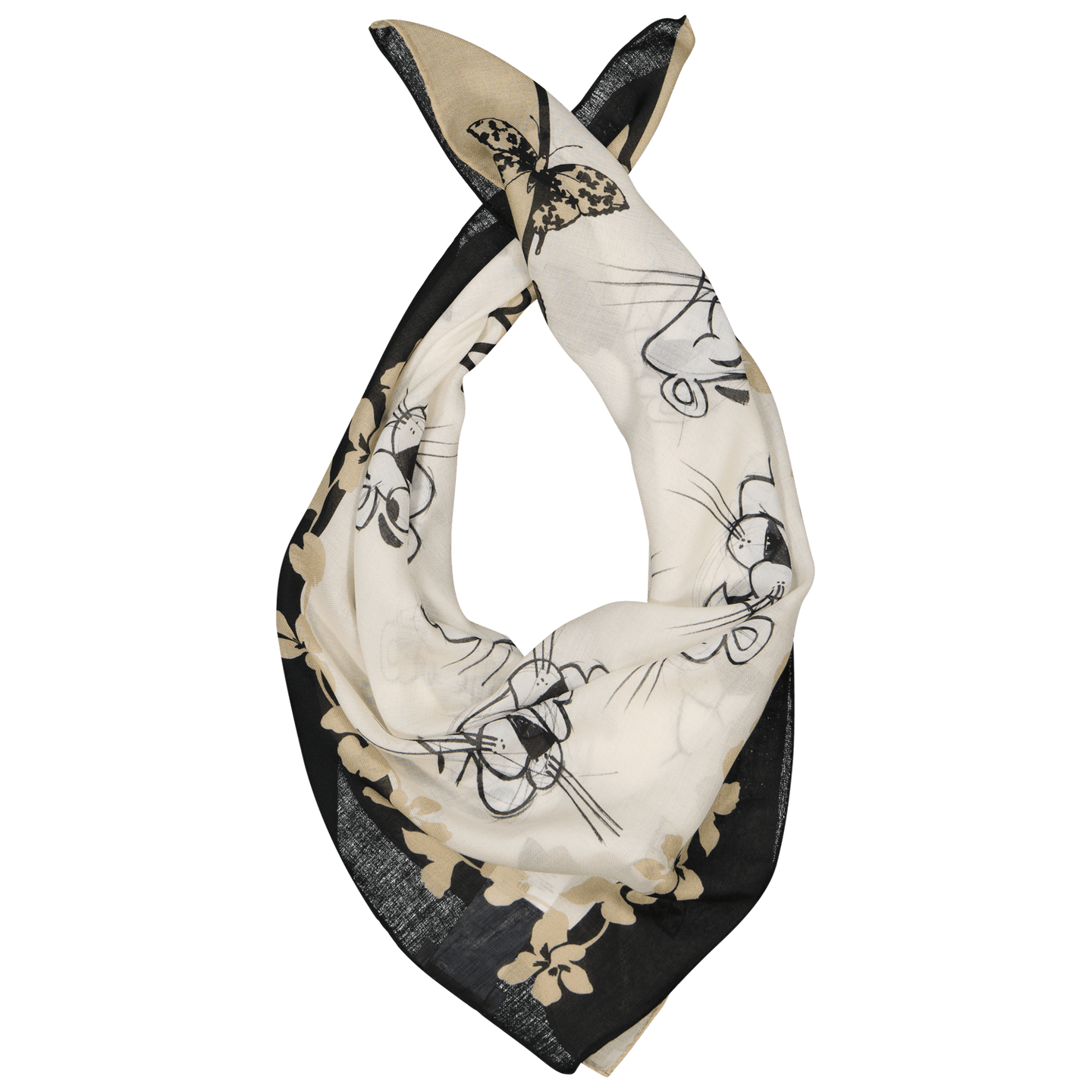 MonnaLisa Kids Girls Scarf Black