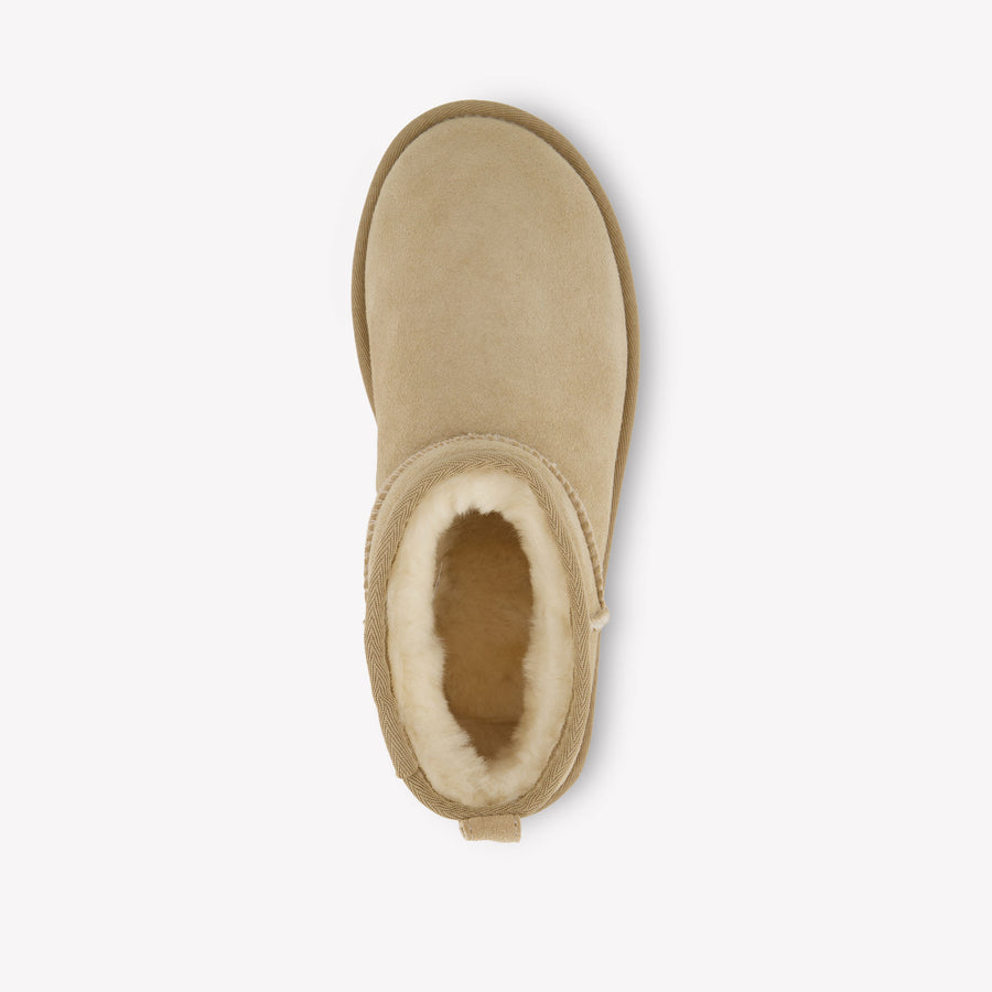 UGG Ultra Mini Unisex Kids Boots in Sand