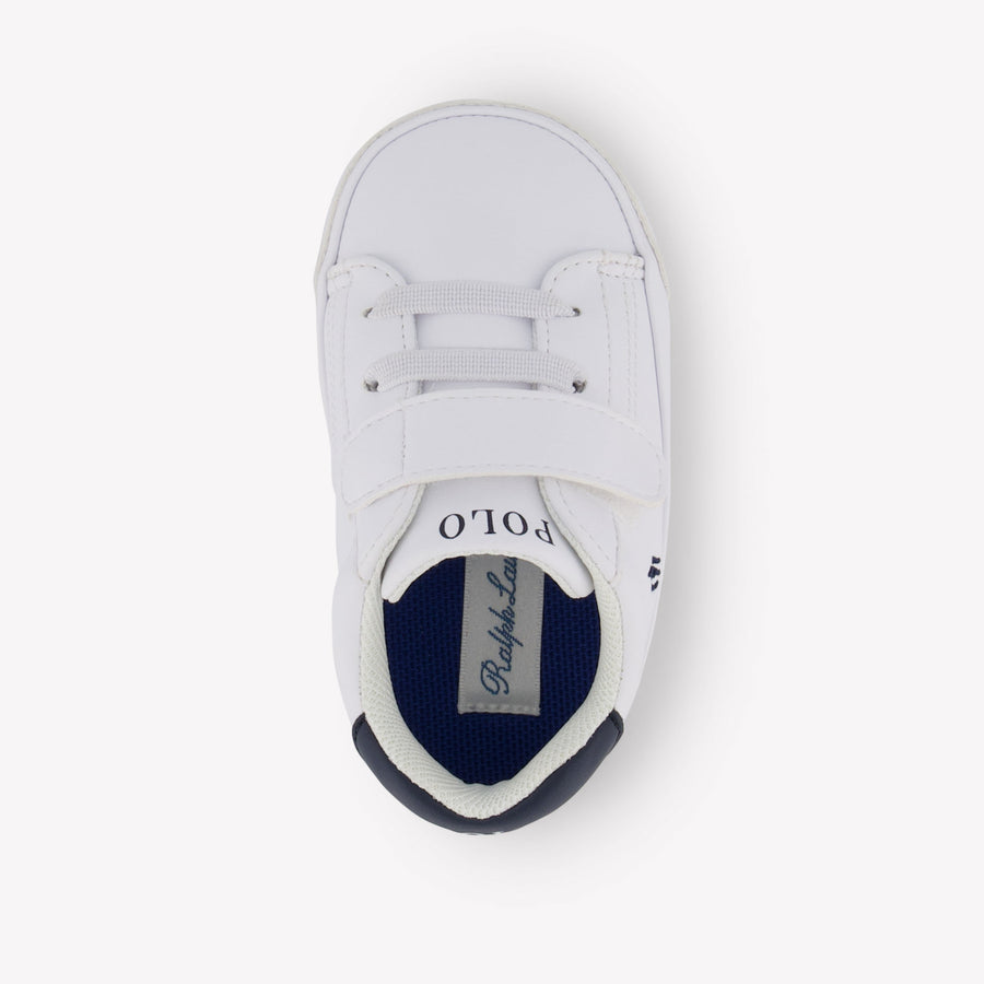 Ralph Lauren THERON Baby Jongens Sneakers In Wit