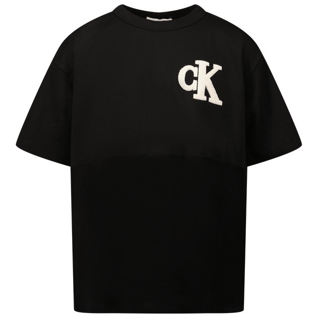 Calvin Klein Kids Boys T-Shirt Black