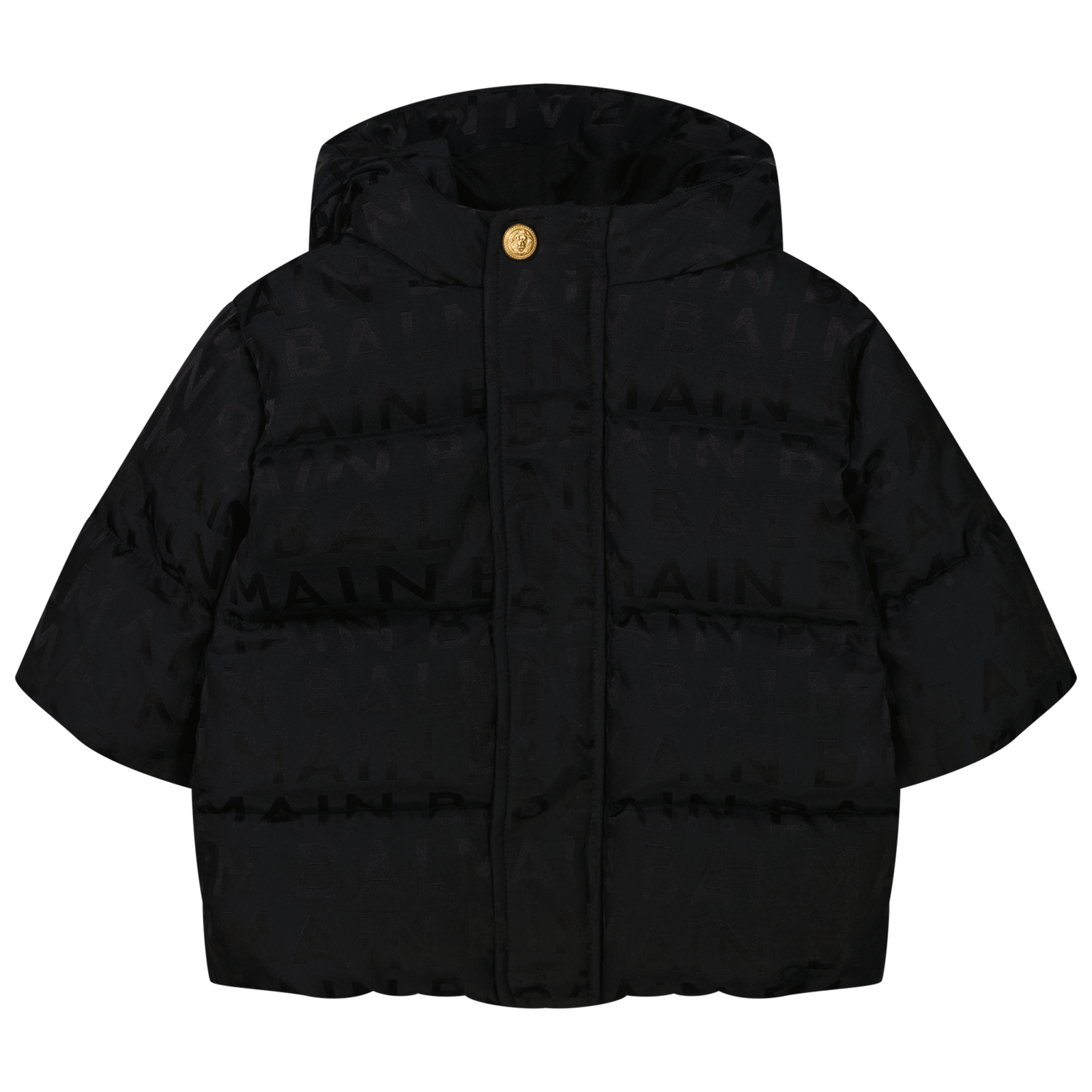 Balmain Baby Unisex Coat Black