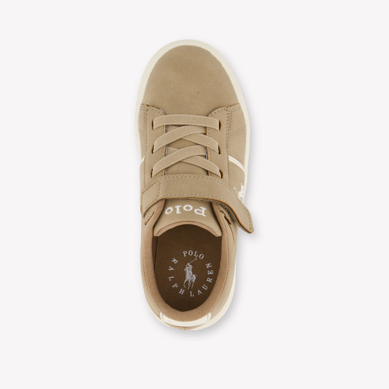 Ralph Lauren Boys Sneakers In Beige