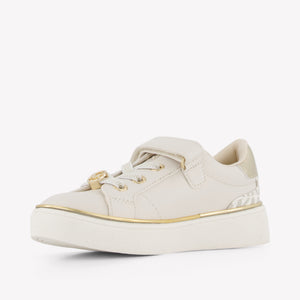 Michael Kors Jem Finn Girls Sneakers In OffWhite