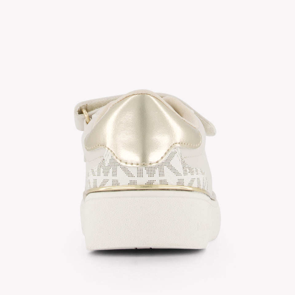 Michael Kors Jem Finn Meisjes Sneakers In Off White