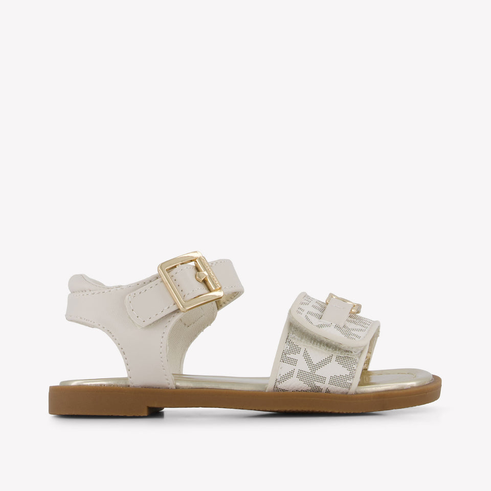 Michael Kors KIERAN Meisjes Sandalen In Off White