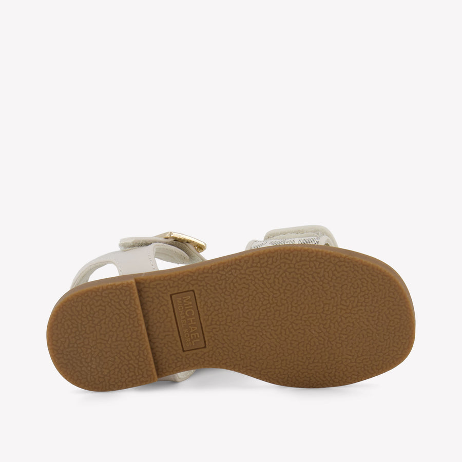 Michael Kors KIERAN Girls Sandals In OffWhite