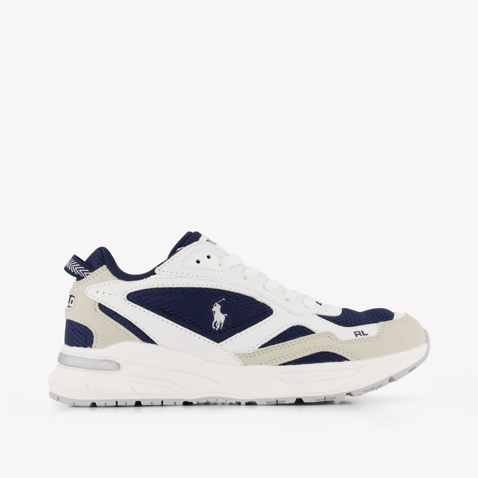 Ralph Lauren Trackster 275 Boys Sneakers In White