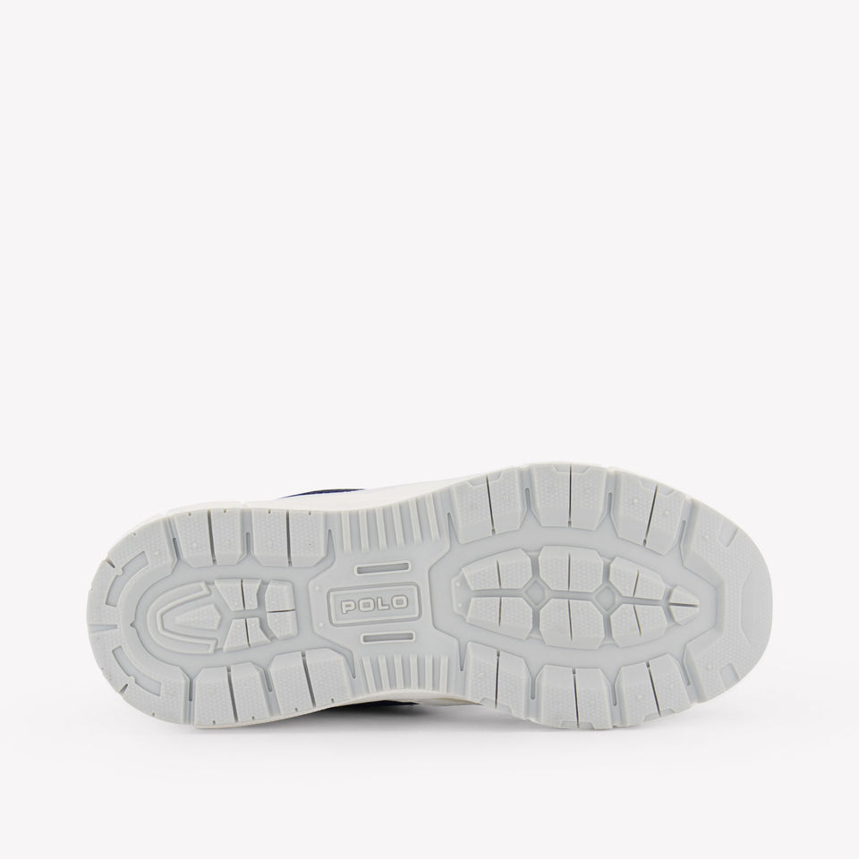 Ralph Lauren Trackster 275 Boys Sneakers In White