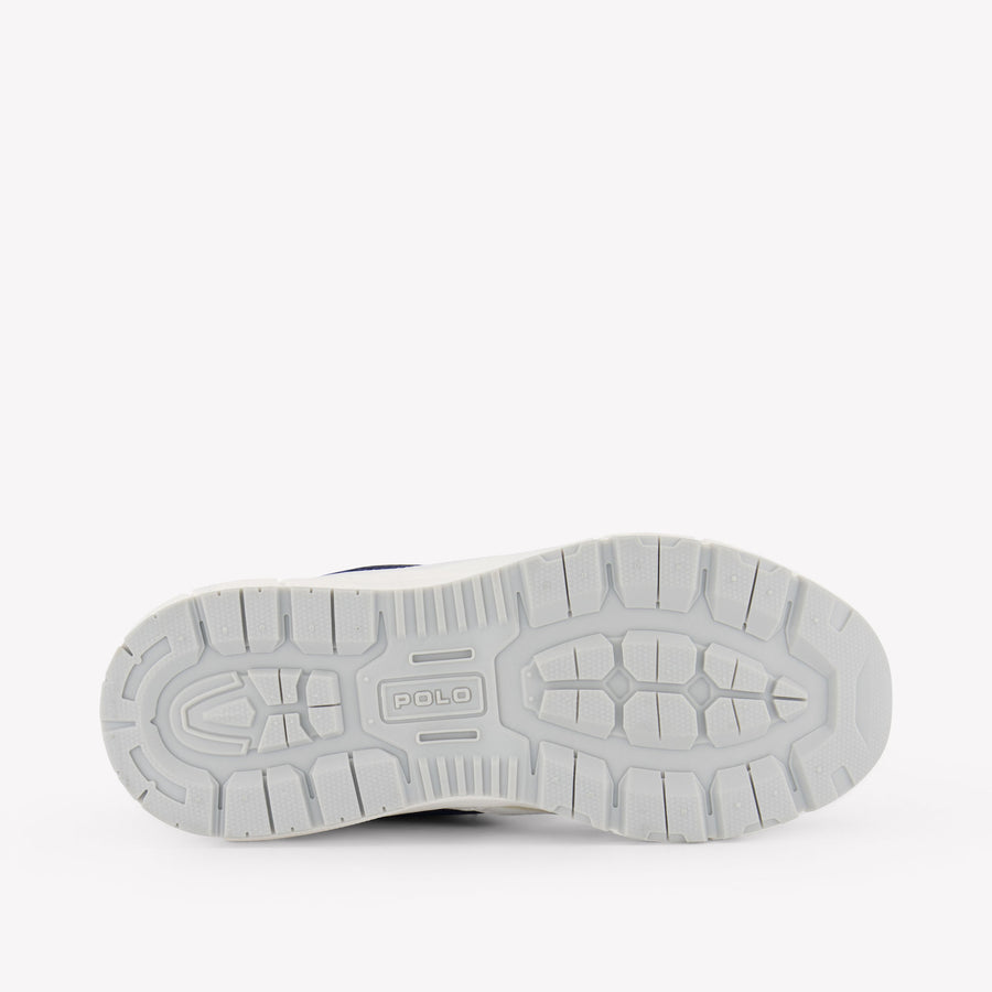 Ralph Lauren Trackster 275 Boys Sneakers In White