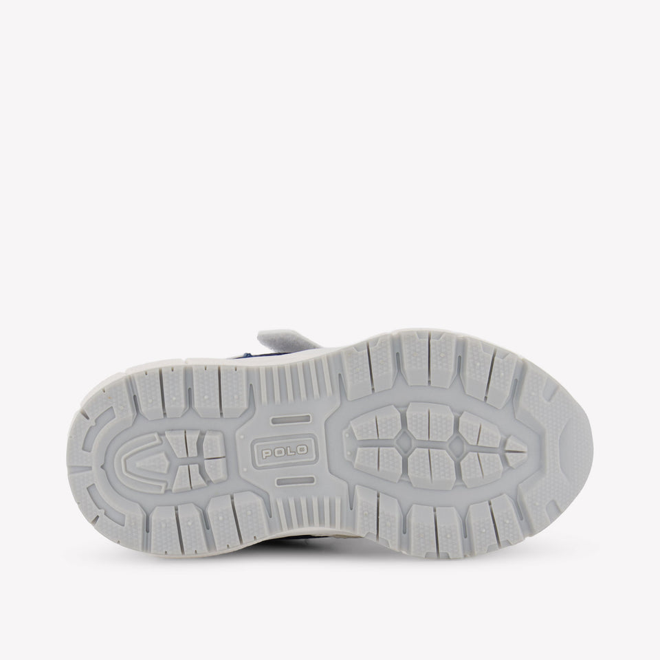 Ralph Lauren Trackster 275 Boys Sneakers In White