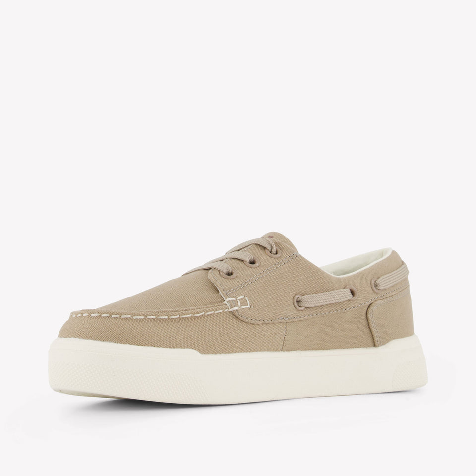 Ralph Lauren FRAZIER BOAT Boys Sneakers In Beige