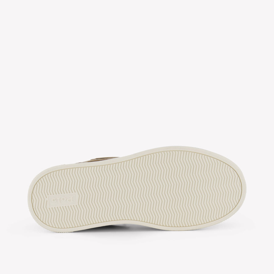 Ralph Lauren FRAZIER BOAT Boys Sneakers In Beige