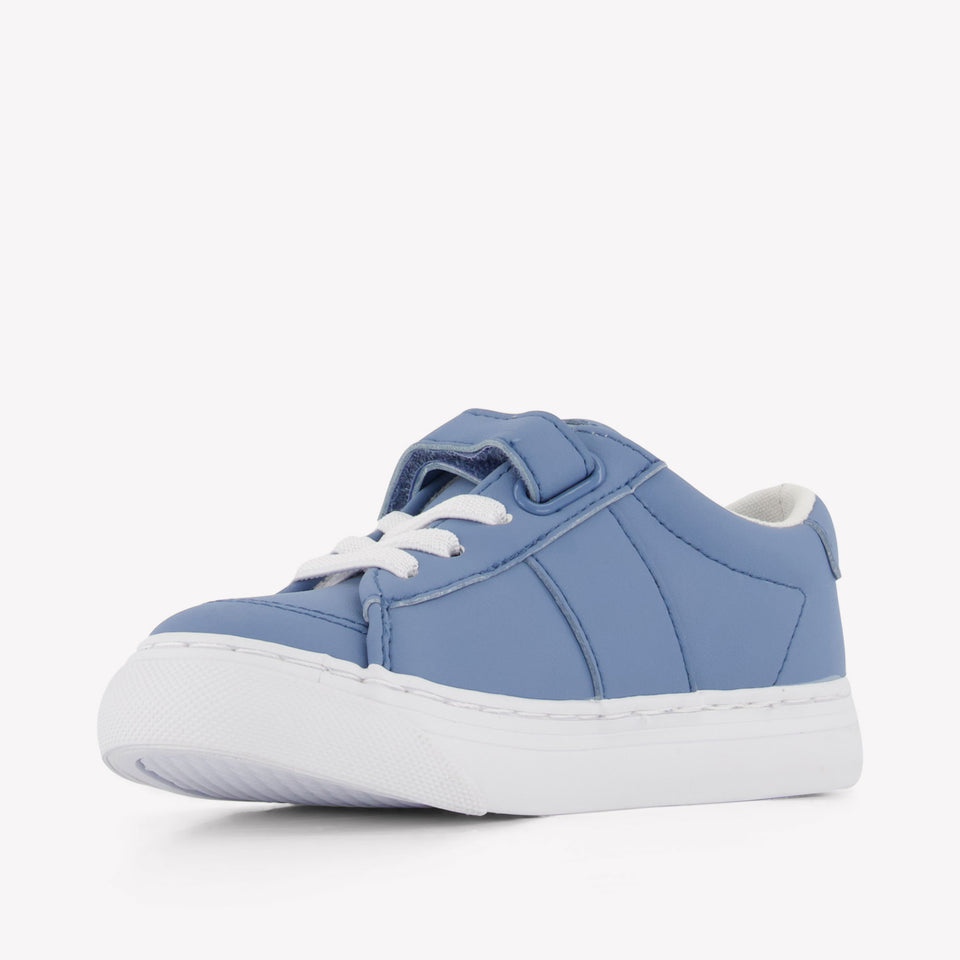 Ralph Lauren RYLEY PS Jongens Sneakers In Licht Blauw