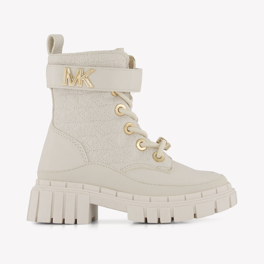 Michael Kors Girls Boots in Off-White