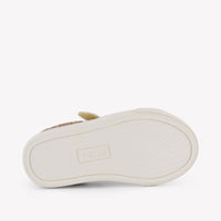 Ralph Lauren Girls Sneakers In Gold