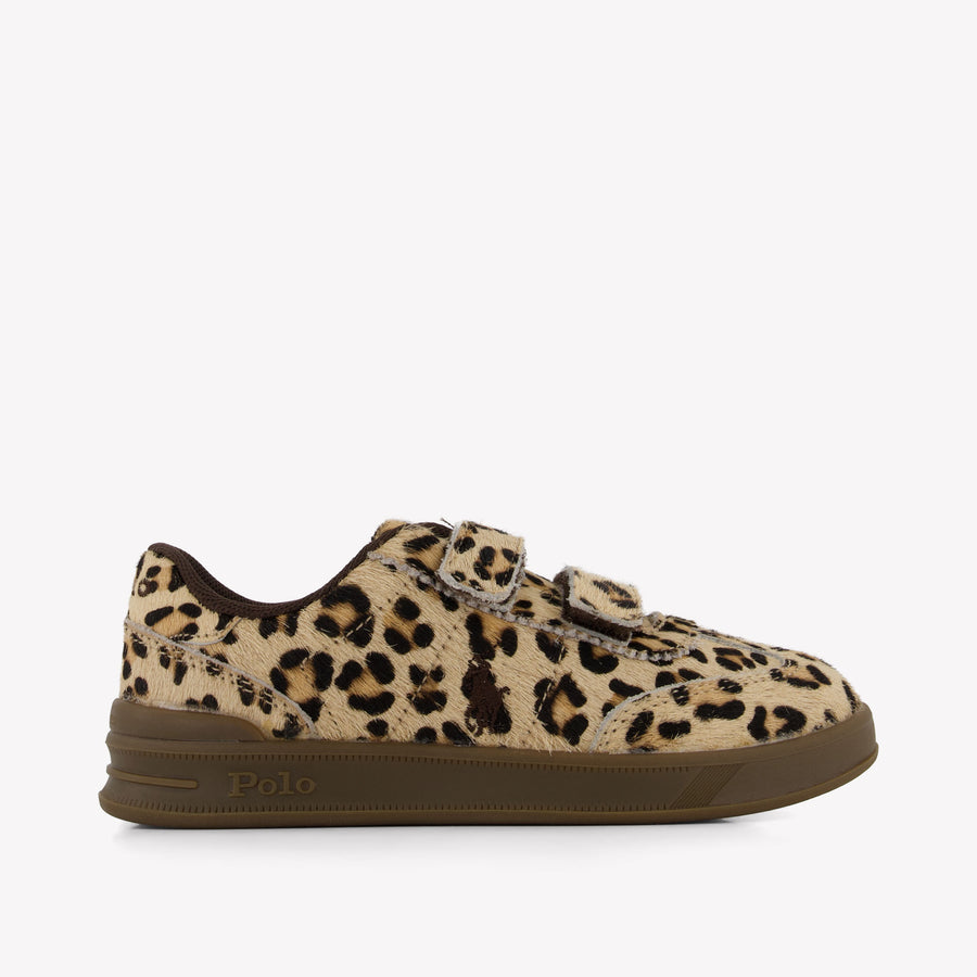 Ralph Lauren Kinder Meisjes Sneakers In Panter