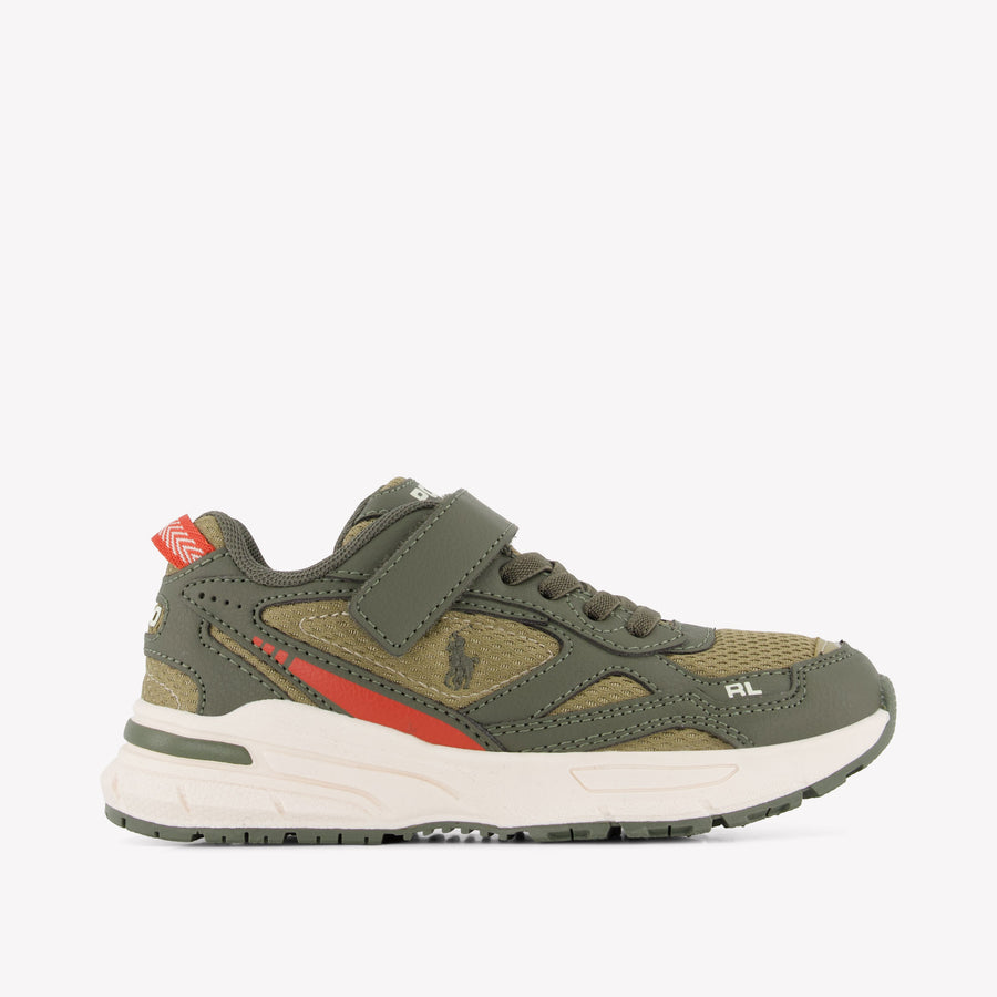 Ralph Lauren Kinder Jongens Sneakers In Army