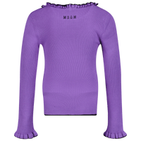 MSGM Kinder Meisjes Trui Lila