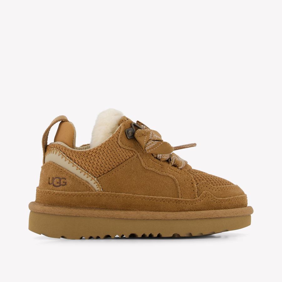 UGG Lowmel Unisex Kids Sneakers in Camel