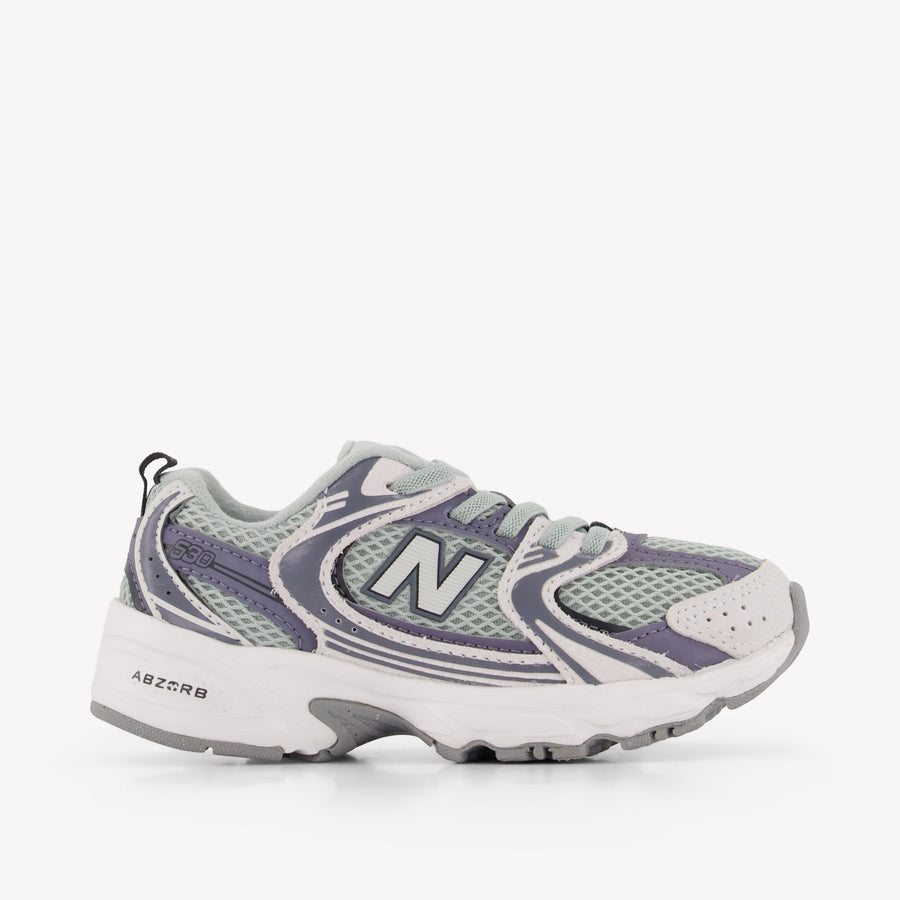 New Balance 530 Unisex Kids Sneakers in Light Green