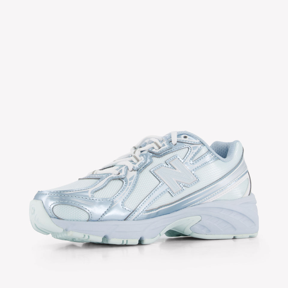 New Balance G740 Unisex Sneakers in Licht Blauw
