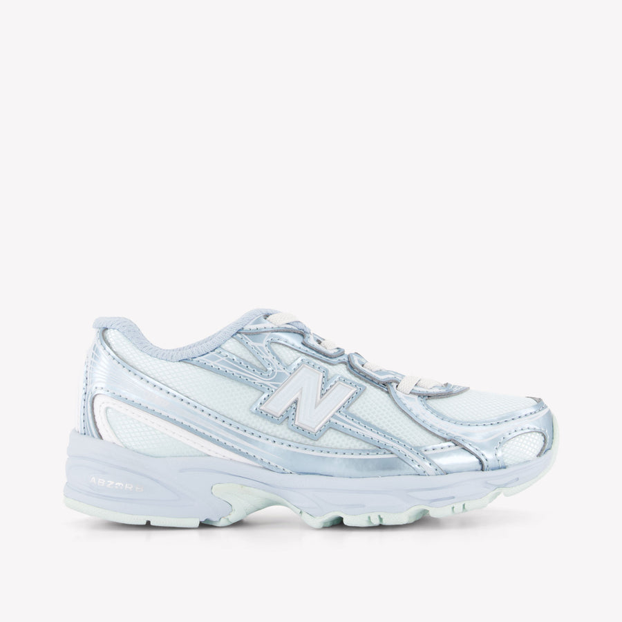 New Balance 740 Kinder Unisex Sneakers in Licht Blauw